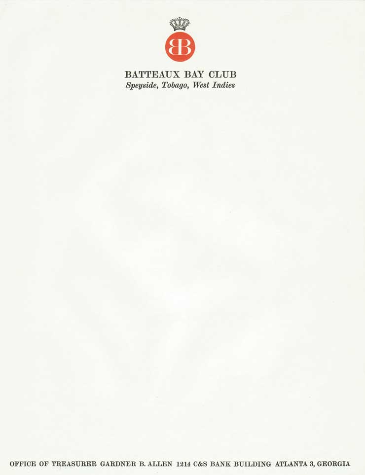 Original 1960s stationery